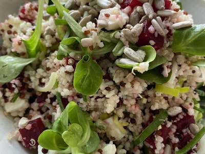 Couscous-Quinoa-Salat