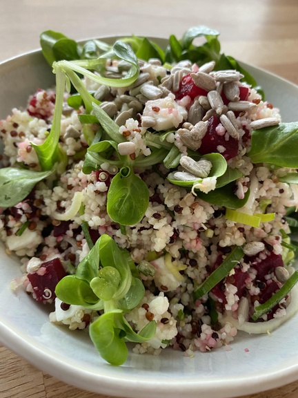 Couscous-Quinoa-Salat