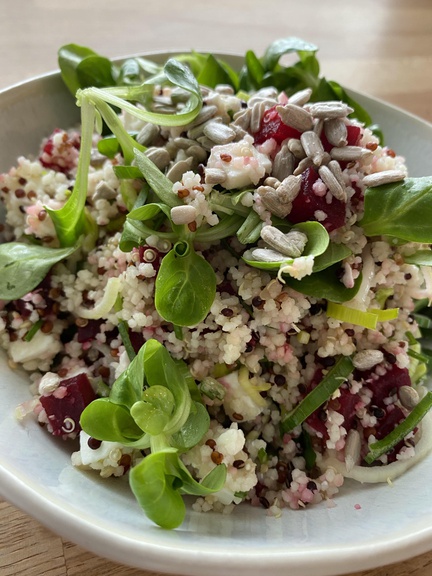 Couscous-Quinoa-Salat