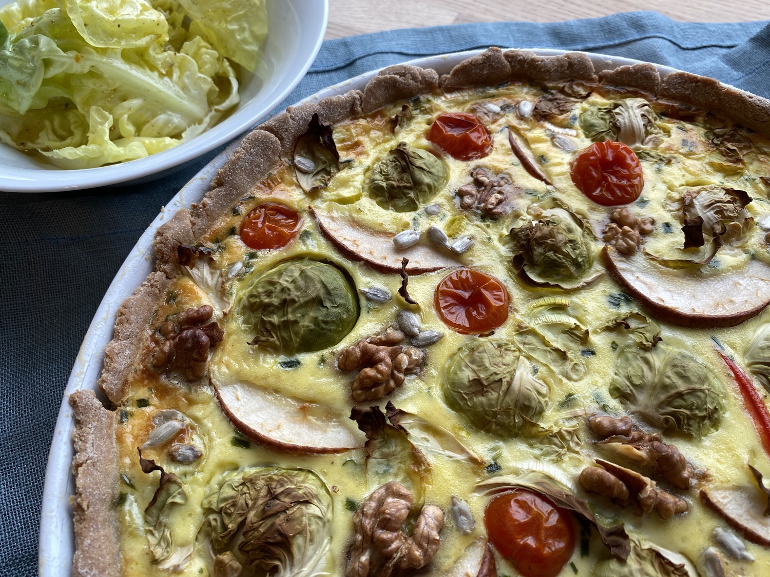 Glutenfreie Gemüse-Quiche