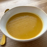 Linsen-Süßkartoffel-Suppe