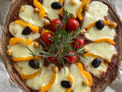 Quinoa-Hirse-Pizza